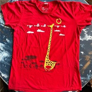 Vintage Threadless tee, "I'm Like A Bird!" Girly 2x Large. 1st Edition.